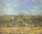 Vincent Van Gogh Wheat Field with a Lark (nn04) oil painting on canvas